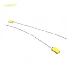 10 шт., новые кабельные стяжки из цинкового сплава, стальные кабельные стяжки, однократный ремень безопасности с шестерней длиной 300 мм