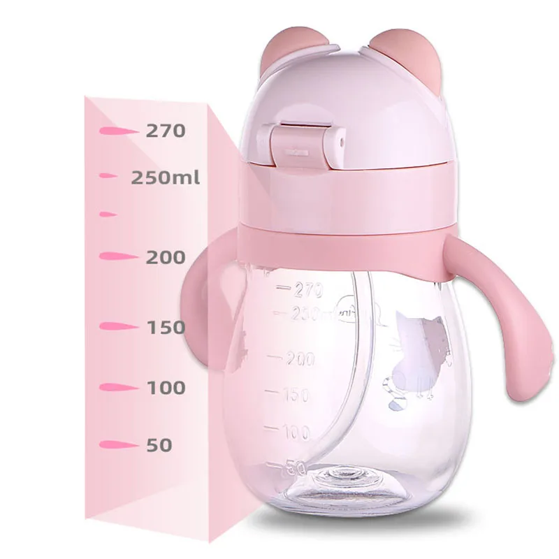 270 мл детская чашка для воды креативные Мультяшные детские чашки кормления с