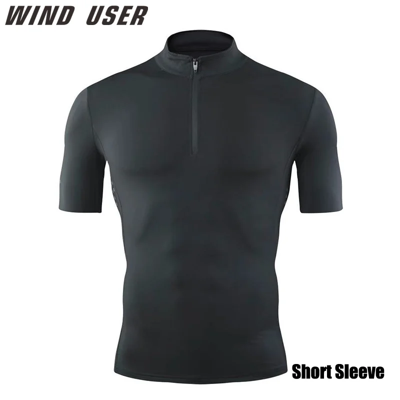running t-shirt Men Gym Shirts Bodybuilding Workout Top Quick-Drying Compression Tee Man Sports jogging T Shirt
