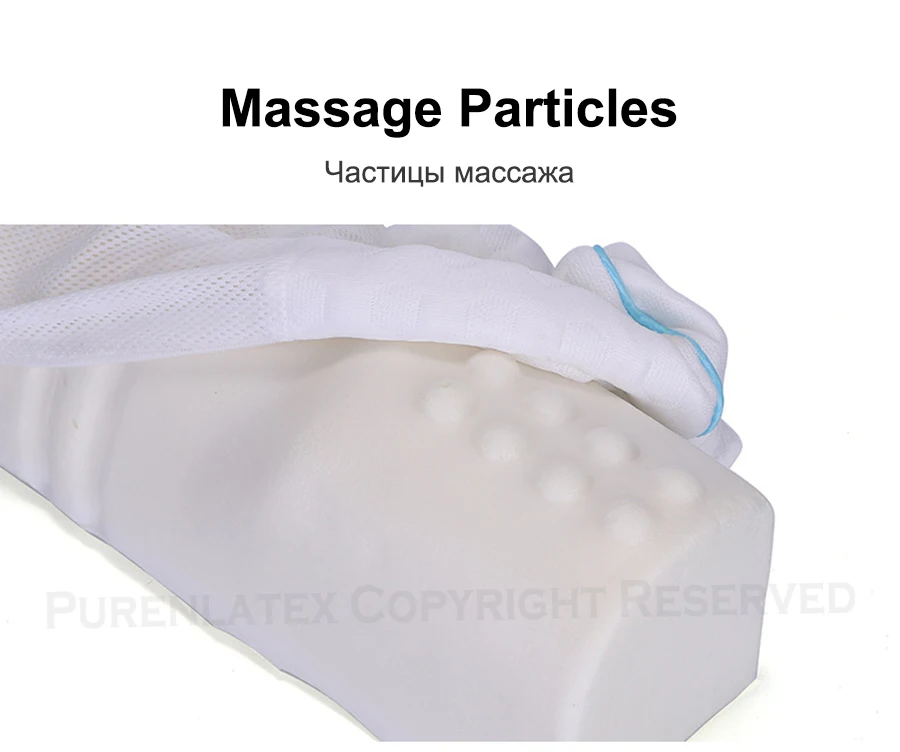 PurenLatex Магнитная терапия пены памяти подушка для наращивания ресниц многофункциональные ортопедические подушки спальные подушки