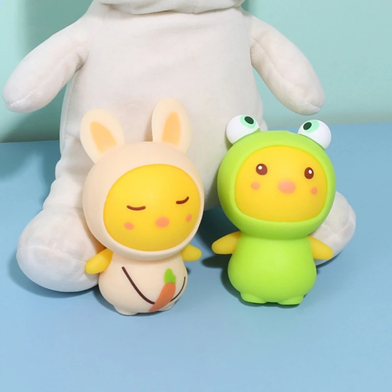 

Смешная игрушка-сжималка для рук и запястья, интересная игрушка-кролик, лягушка, расслабляющая игрушка для снятия стресса
