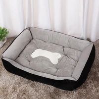 dogs orthopedic beds and sofas for cats kennel mat puppy soft short plush warm four season couch house washable pet supplies