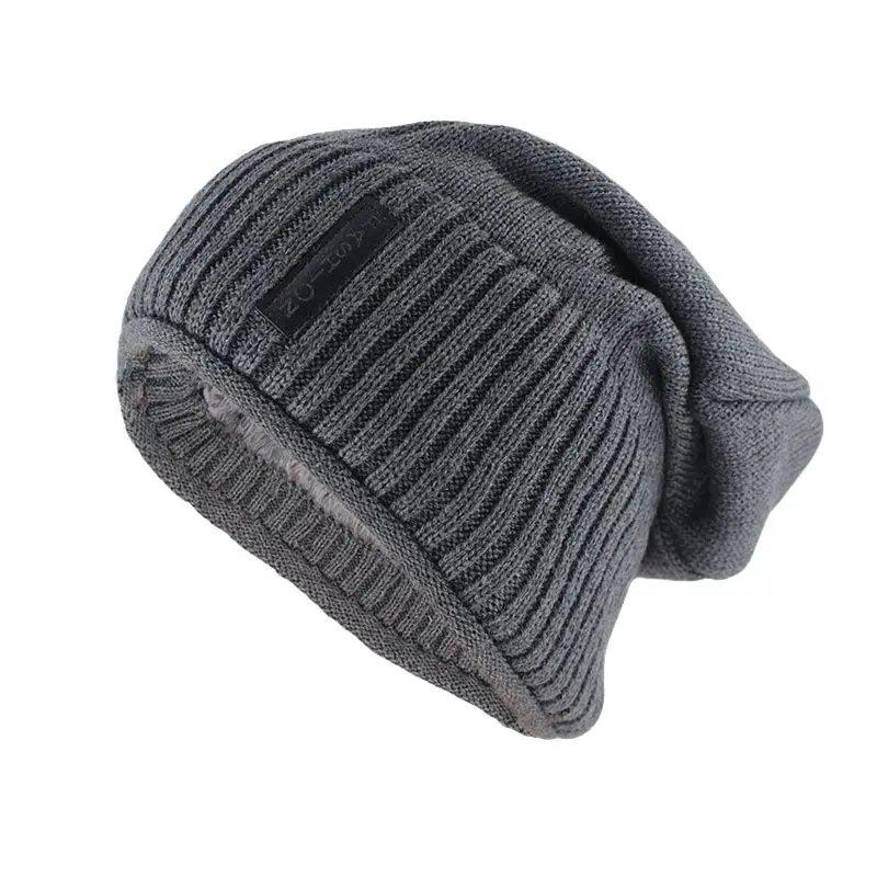 

Шапка бини модная мужская зимняя теплая шапка шапки повседневные шерстяные хлопковые шапки высокого качества шапки для женщин взрослые вя...