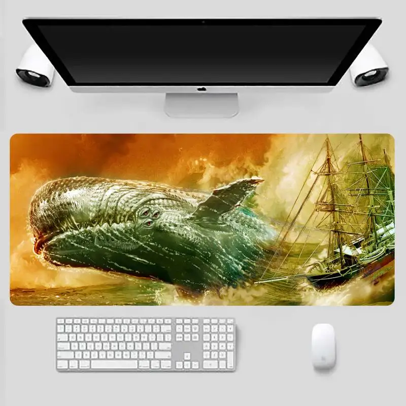

whale Animals cute funny Gamer Speed Mice Retail Small Rubber Mousepad Game Office Work Mouse Mat pad X XL Cushion mouse pad