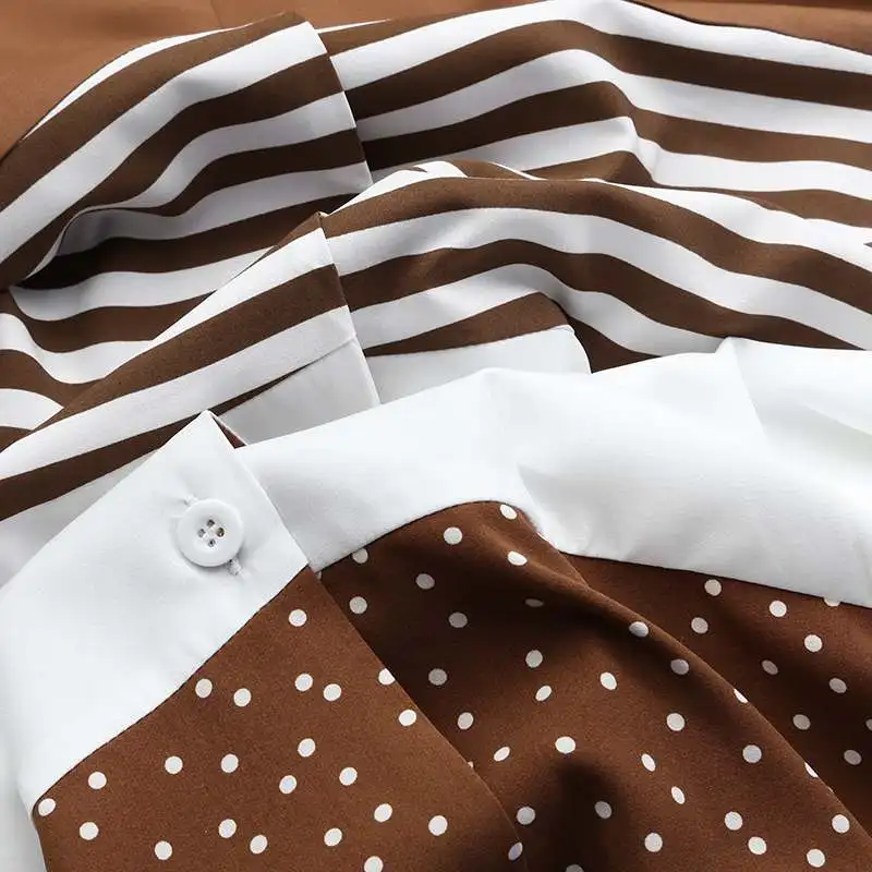 Women Stiching Sundress ZANZEA 2022 Elegant Summer Shirt Dress Half Sleeve Printed Maxi Vestidos Female V Neck Robe 