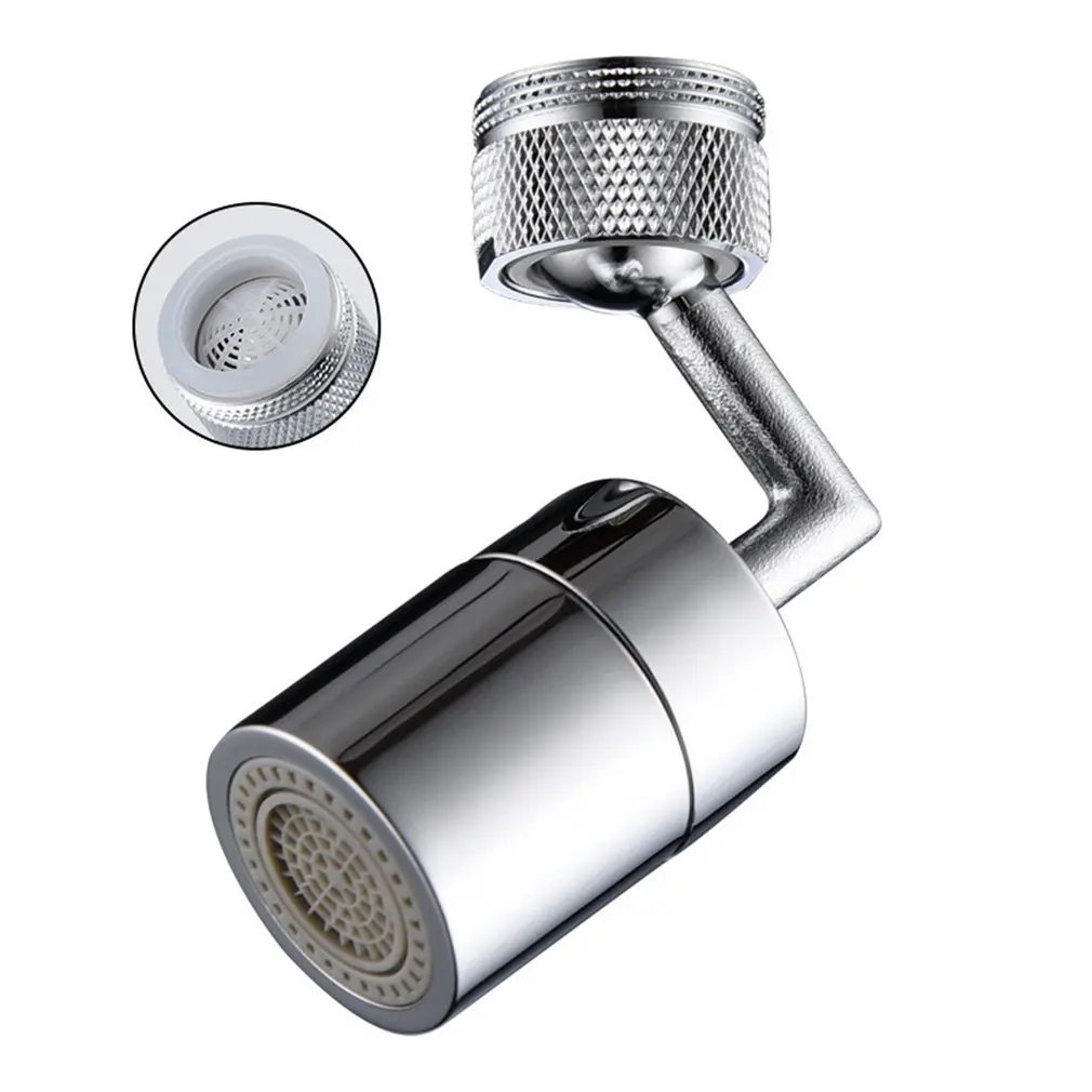 

Universal Splash Kitchen Faucet Filter 720° Rotate Water Tap Outlet Faucet Filter Tip Head Sprayer Extender