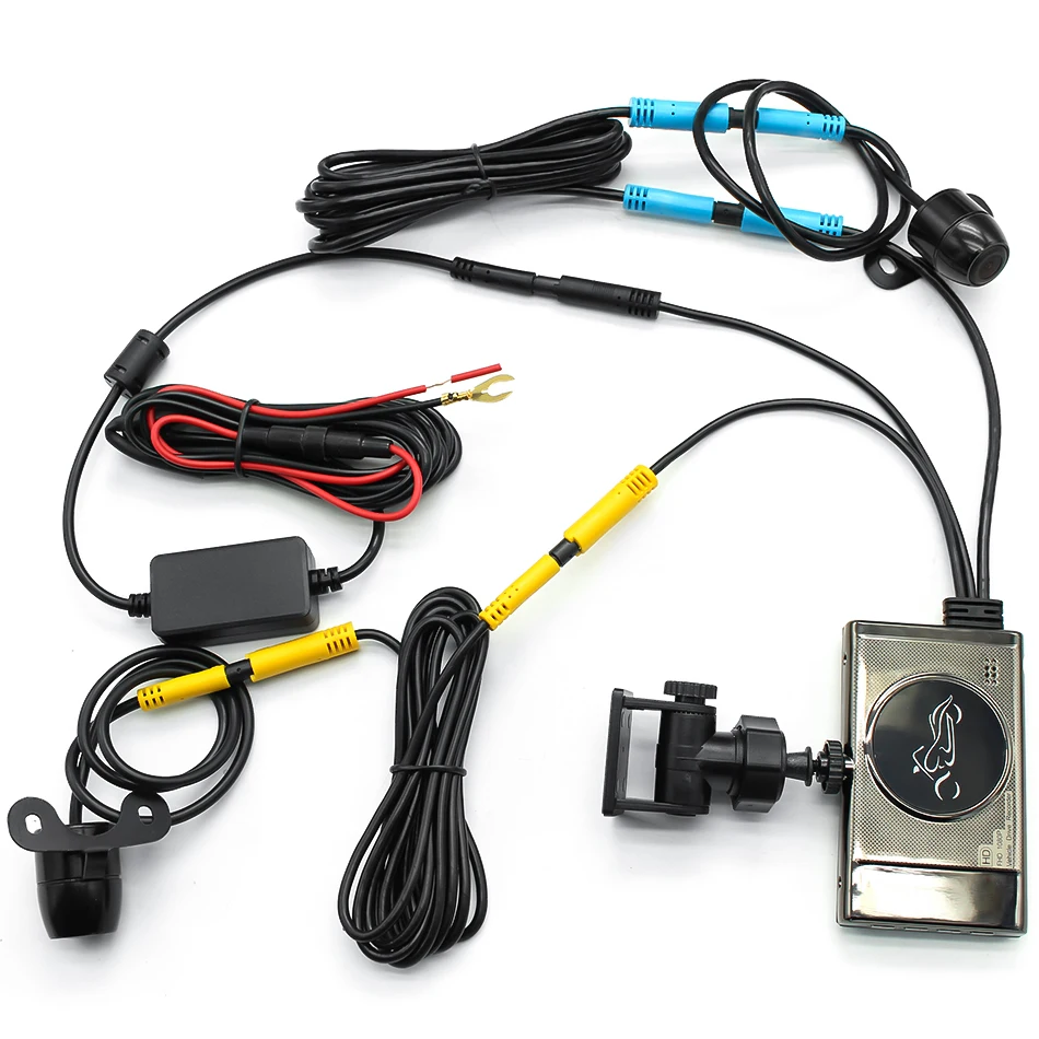 GreenYi MT19 мотоцикл цифровой видеозаписи (DVR видеорегистратор с разрешением Full HD 1080P +