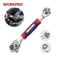 workpro 8 in 1 socket wrench universal socket wrench multifunction 360 degree 6 point bicycle car repair tools