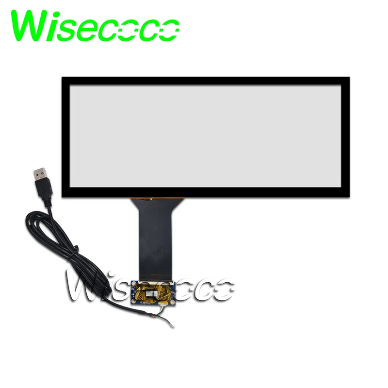 Verkauf Wisecoco 12,3 Zoll 1920*720 HSD123KPW1-A30 LCD Screen Display Mit Touch Panel 850cd/m2 HDMI VGA Lvds Bord Für Auto Display
