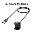 Сменный портативный зарядный кабель USB, кабель для быстрой зарядки и передачи данных для Xiaomi Mi Band 5 4, зарядный кабель для Xiaomi Mi Band 5, зарядное устройство