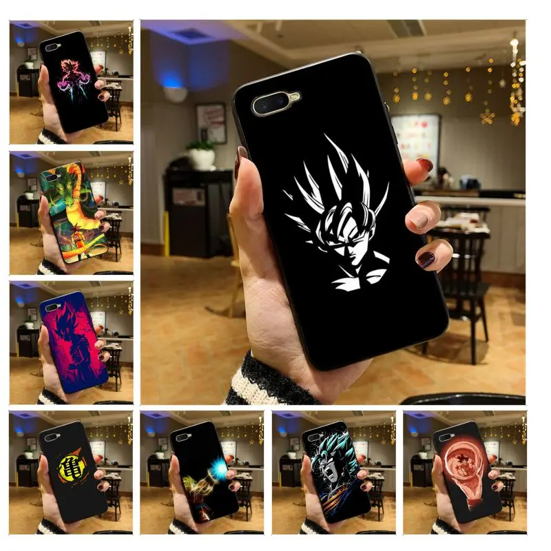 Чехол для телефона DRAGON BALL Z Super Saiyan God Son Goku черный мягкий чехол oppo f7 f5 f9 k1 a77 f3 reno f11