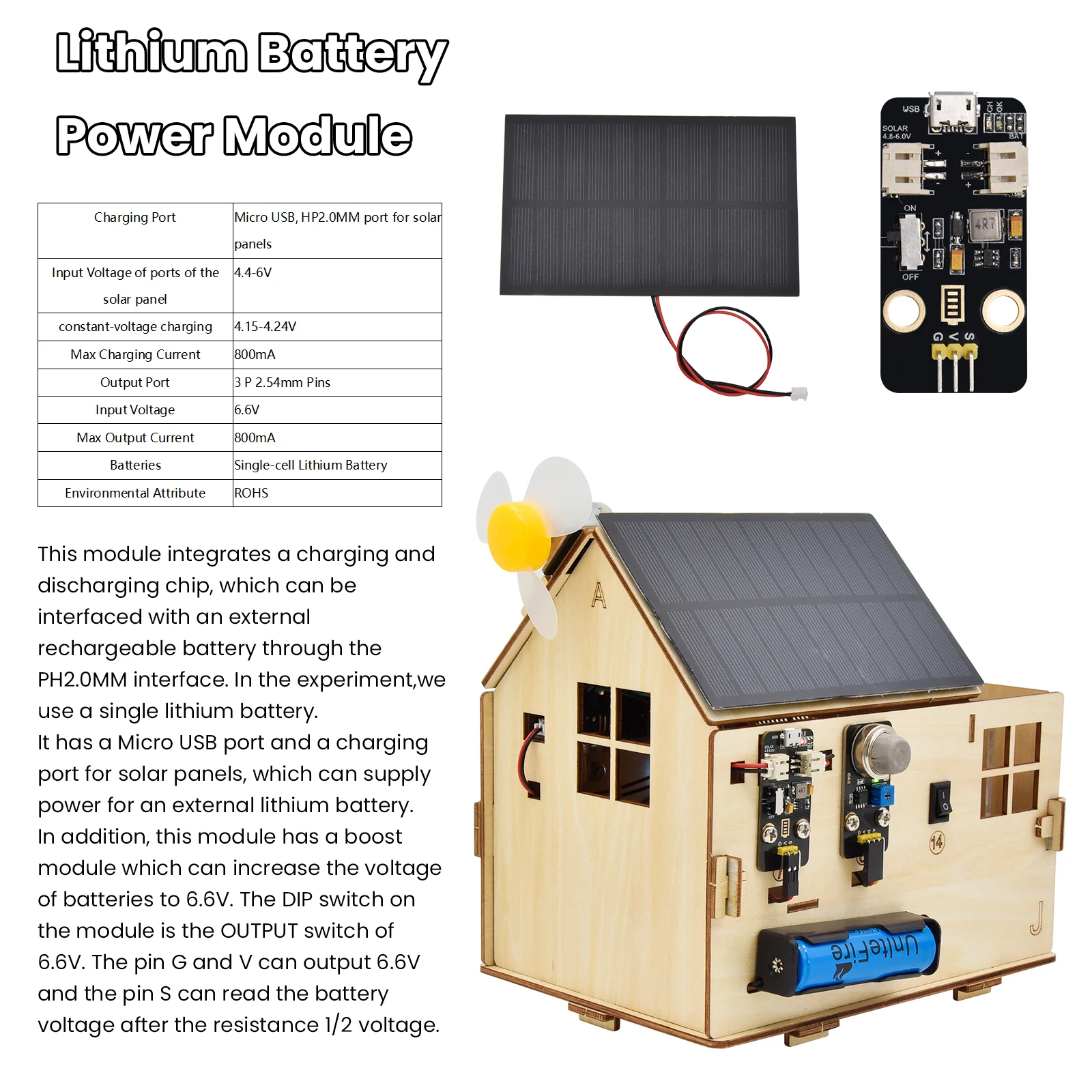 New ! Microbit Smart Home Kit House Starter Kit for Micro:Bit Kit  STEM Programming Toys With Solar Panels  (NO MicroBit Board) enlarge