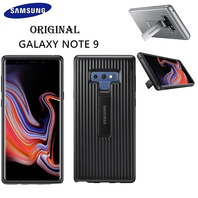 

Original Samsung Galaxy Note 9 Rugged Cover Kickstand Standing Case TOUGH Ultimate Protective Fundas for Note 9 EF-RN960CBEG