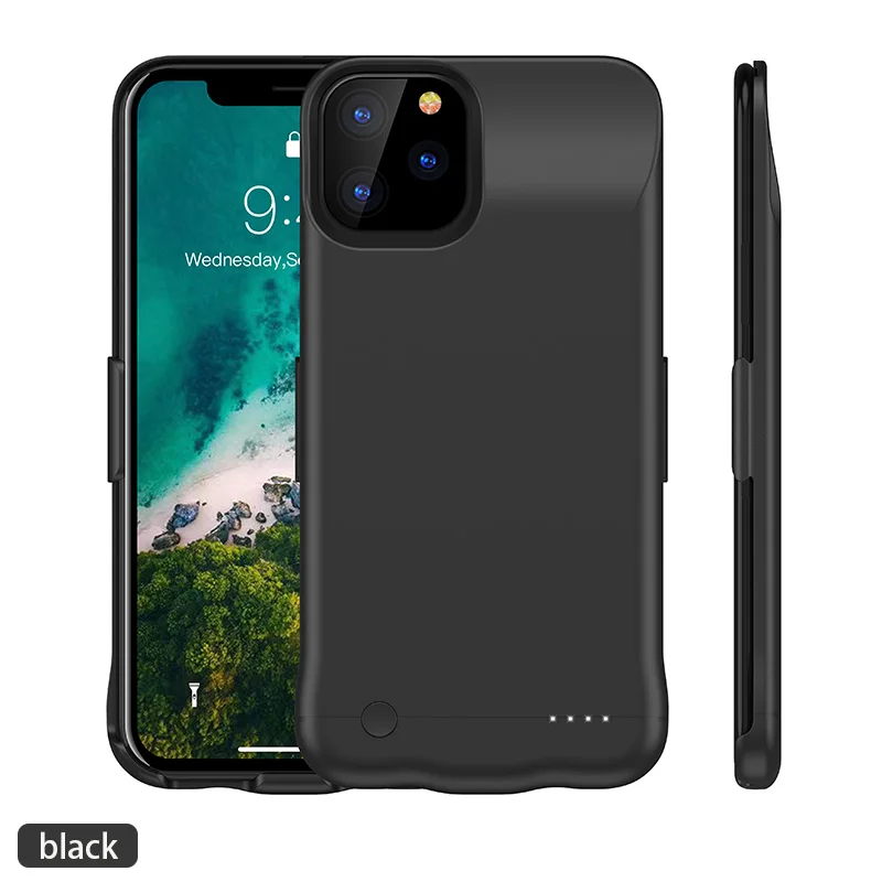 Чехол с аккумулятором для iPhone 11 Pro Max мобильный телефон внешний аккумулятор|Чехлы