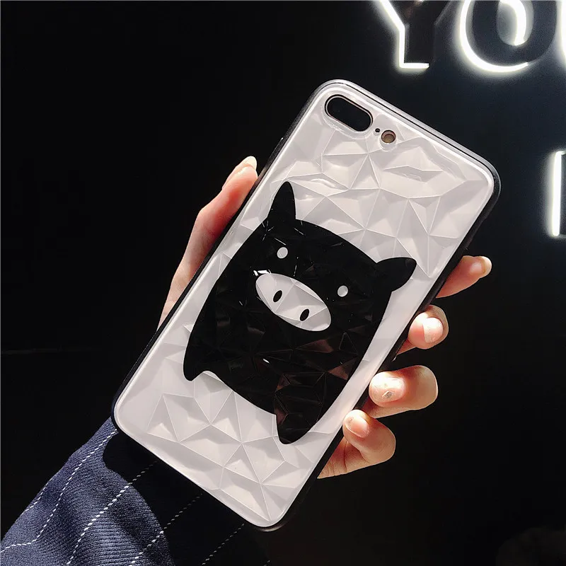 New diamond shaped case for iPhone11 X XS XR XSMax 8 7 6 6S PluS Cute silicone soft drop protection cover |