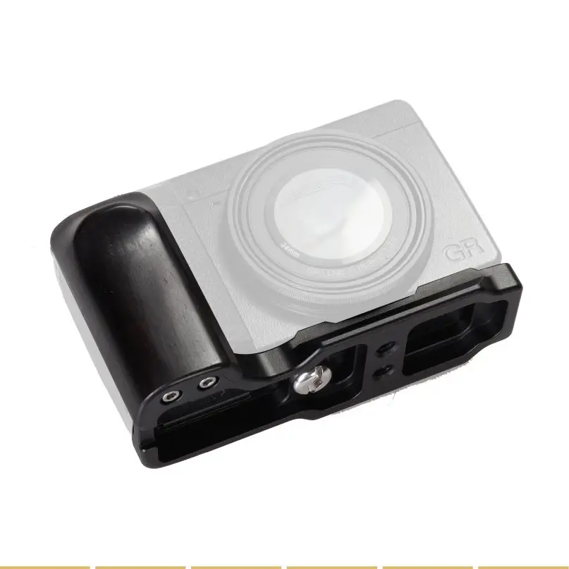 WEPOTO Ricoh GR3 ручной металлический кронштейн быстросъемное основание черный черное