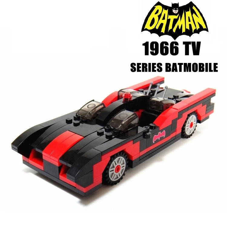 Бэтмен 1966 сериал Бэтмобиль Железный человек красный лимузин родстер Сделай Сам