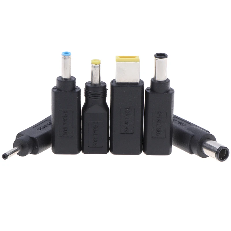 USB Type C USB-C гнездовой к DC 4 0 1 7 мм/3 0*1 0/7 4*0 6 Штекерный Адаптер зарядного устройства