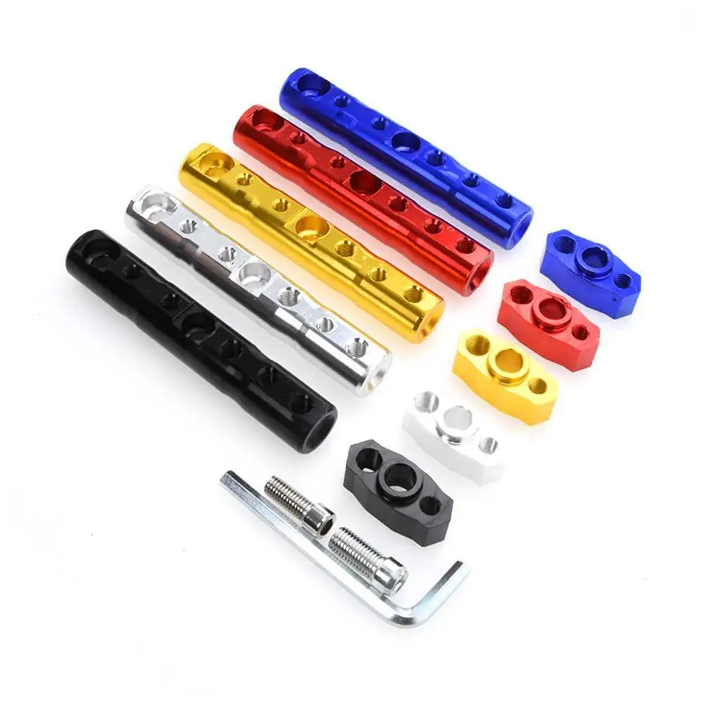 

Motorcycle Bracket Rearview Mirror Extension Lever Aluminum Moto Bicycle Holder Alloy Mount Rod Extension Handlebar