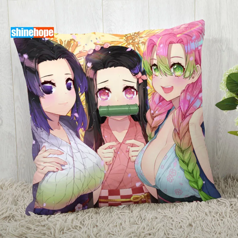 Камадо Nezuko наволочка настроить с аниме современный дом декоративная на подушку