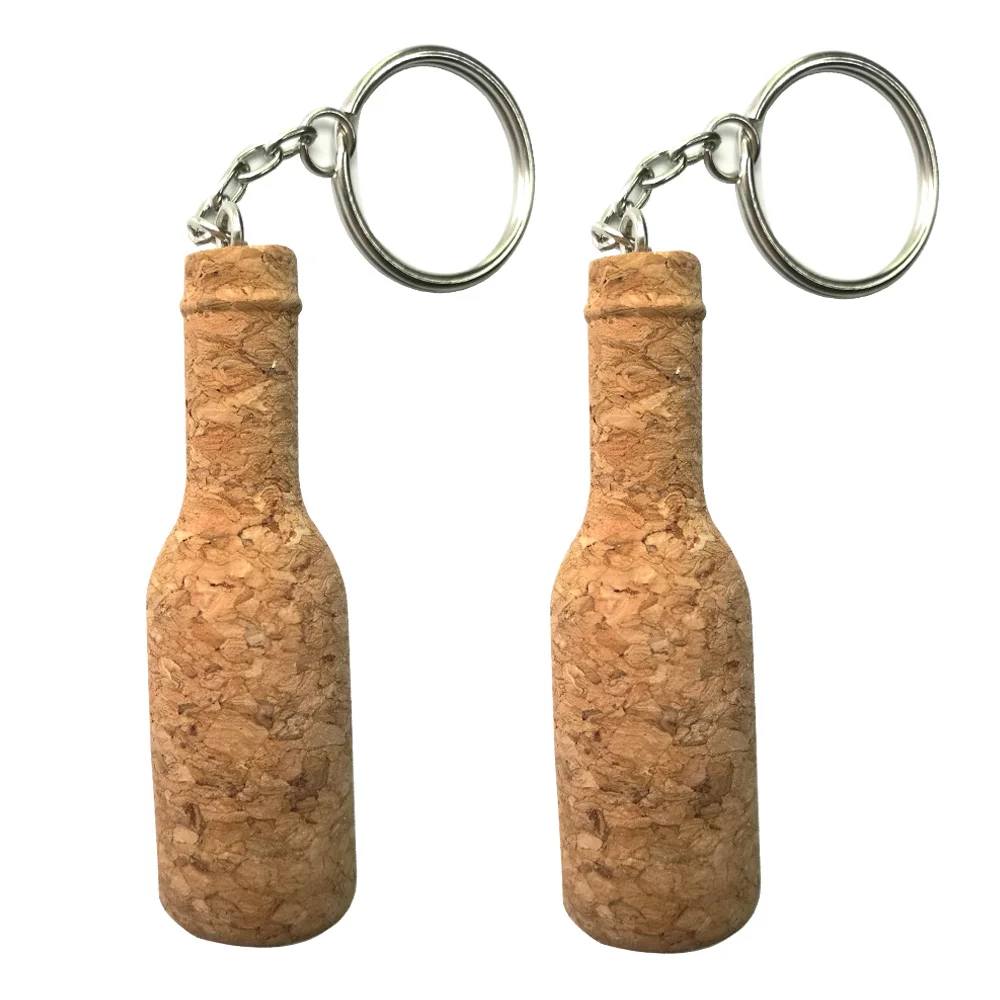 1/2/5/10 Pcs Kayak Boat Floating Handmade Cork keychain Keyring Key Ring Sailing Gift Chain | Спорт и развлечения