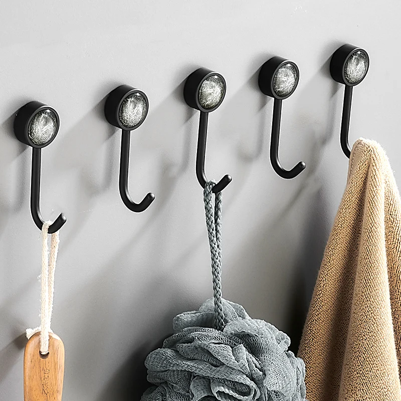 Настенная вешалка для одежды крючок пальто в ванную комнату халата крючки ключей