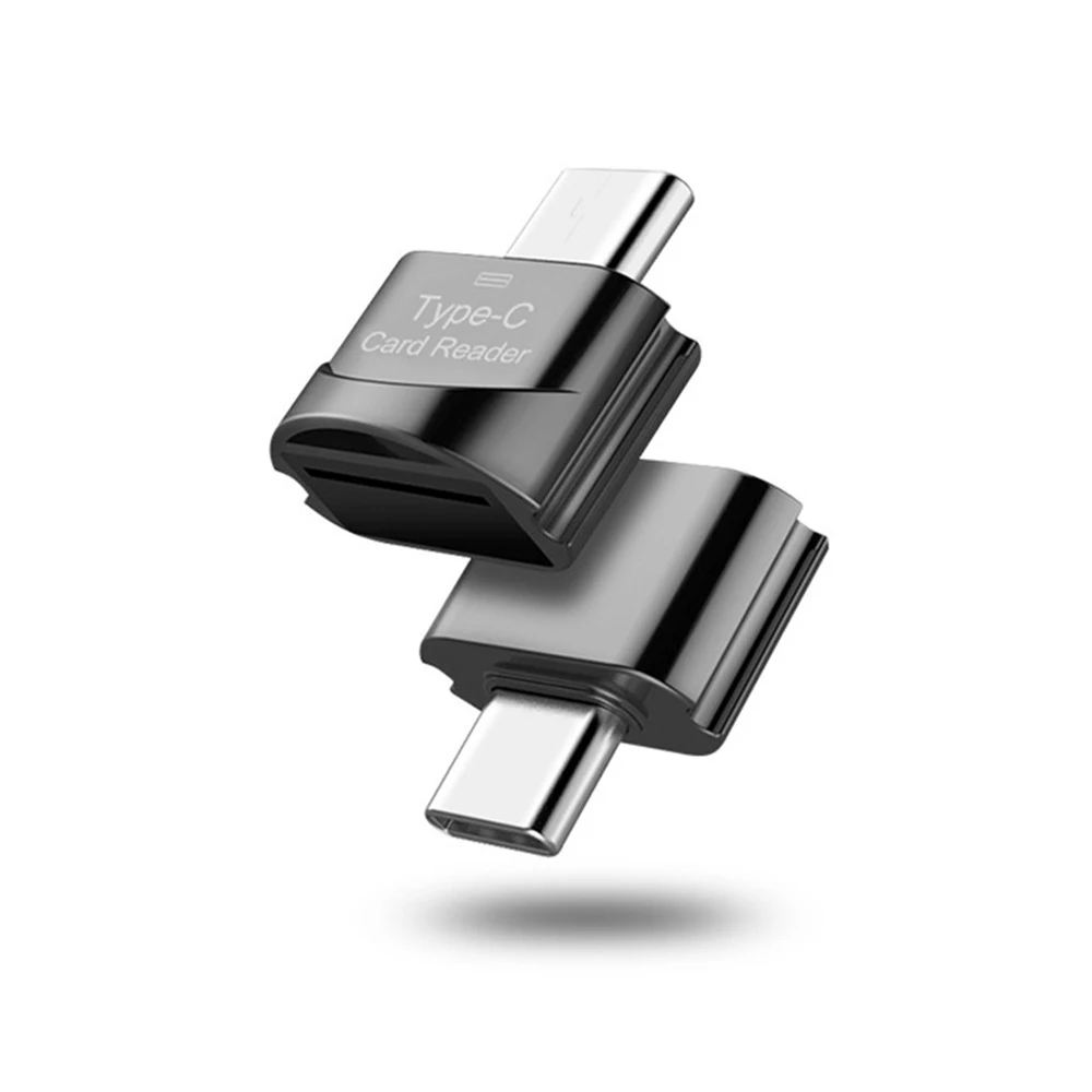 Мини-считыватель карт C Тип TF карта для type-c считыватель карт OTG адаптер USB 3,1 кард-ридер для мобильных телефонов