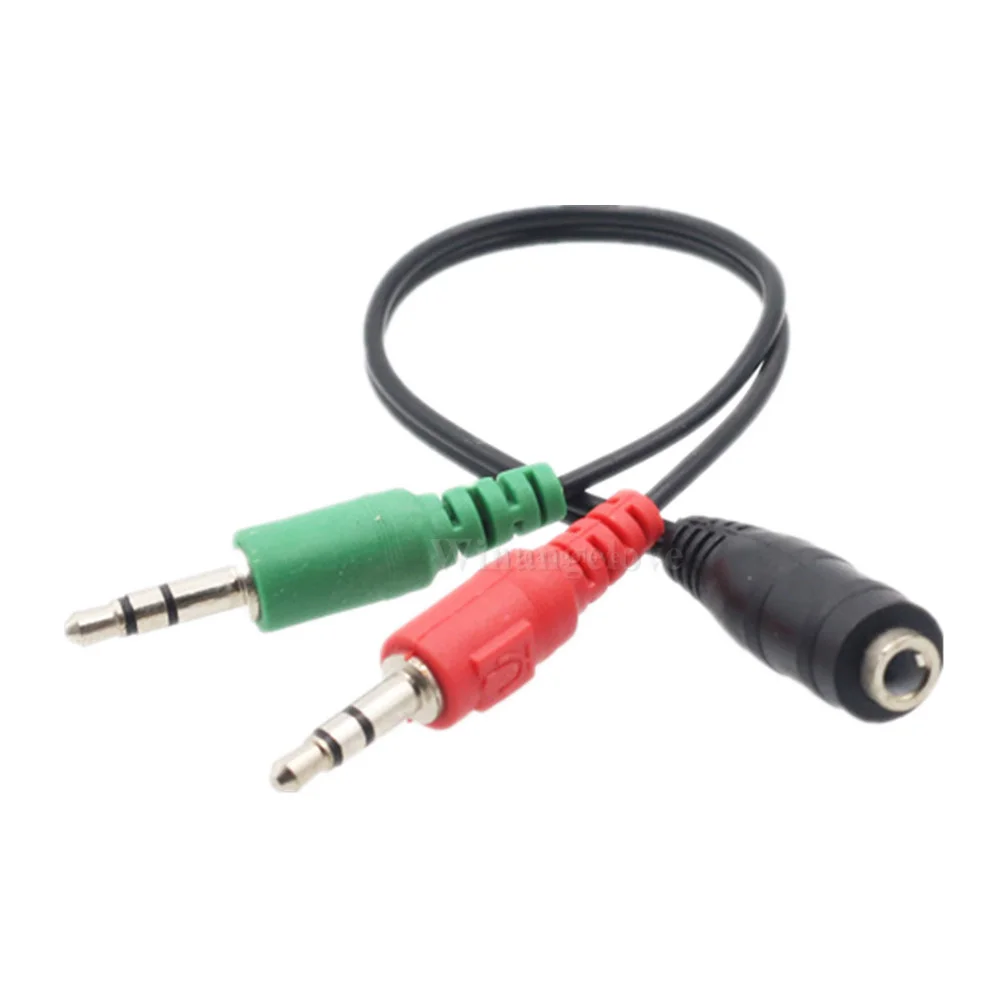 

Универсальный разветвитель 2 в 1, 3,5 мм, 30 шт., для телефона, ПК, MP3, MP4