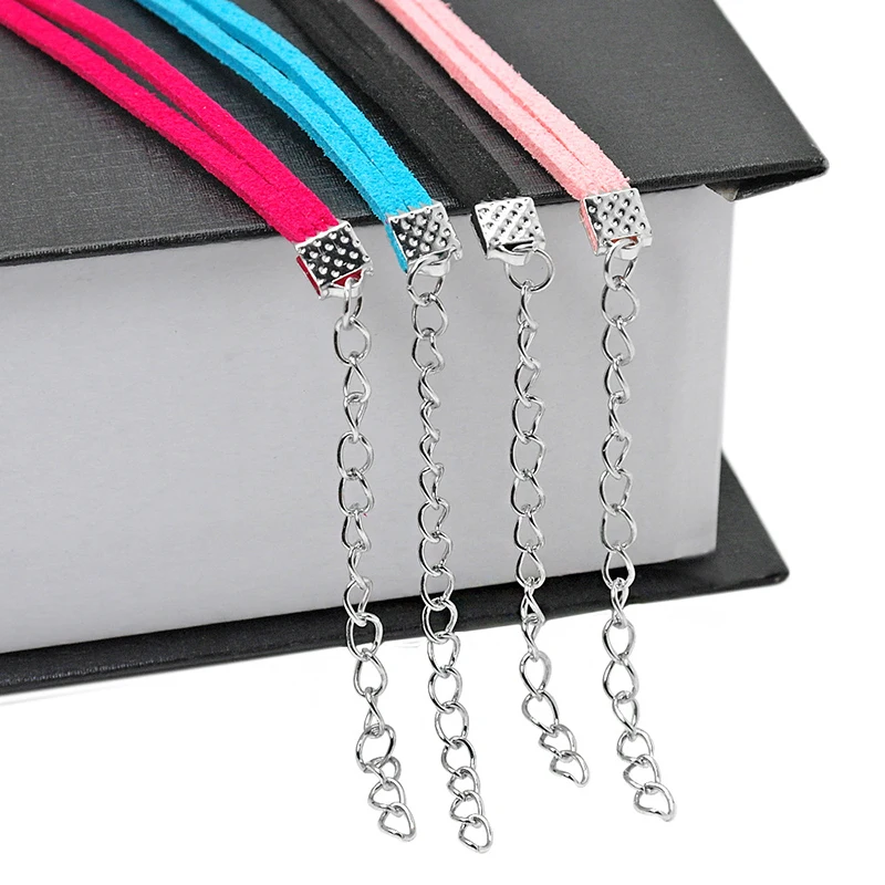 Милая маленькая собачка ожерелье с кулоном в виде сердца 4 цвета ошейник для