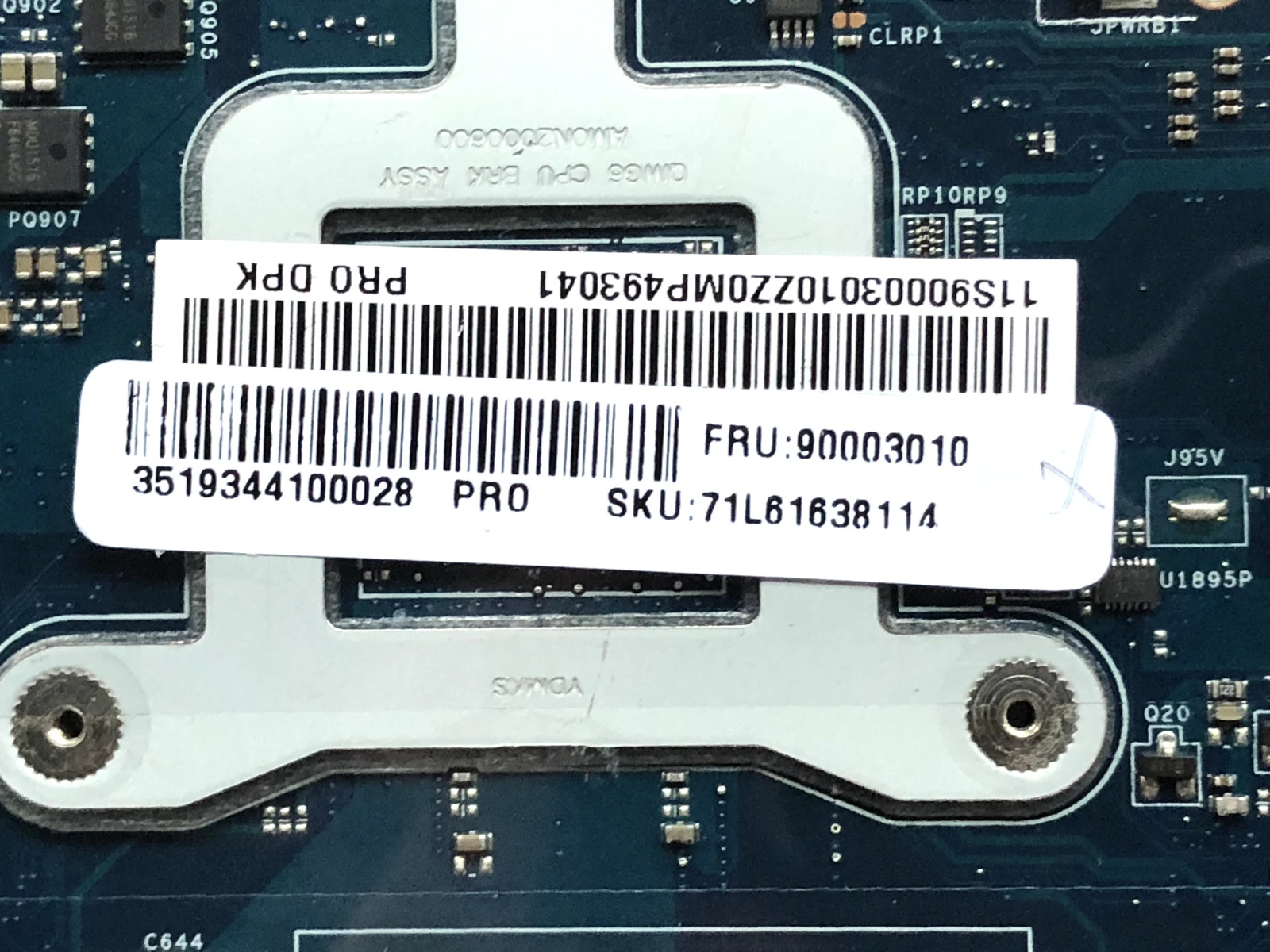 Высокое качество FRU:90003010 для Lenovo G505 материнская плата ноутбука VAWGA/GB LA-9911P A6-5200U DDR3