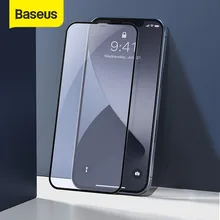 Baseus Protective Tempered Glass for iPhone 12 pro 12 pro Max Anti-Peeing Anti-Blue Ray Glass Full Cover Screen Protector Glass