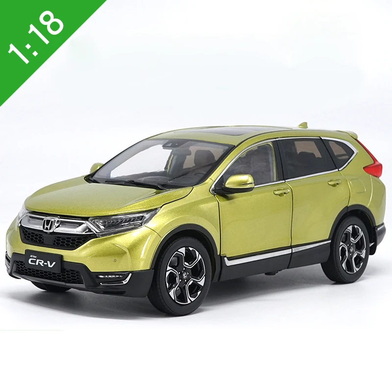 Цвет: желтый 1:18 высокое тщательное Honda CIVIC сплав модель автомобиля статические металлические модельные автомобили с оригинальной коробкой - Цвет: Цвет: желтый