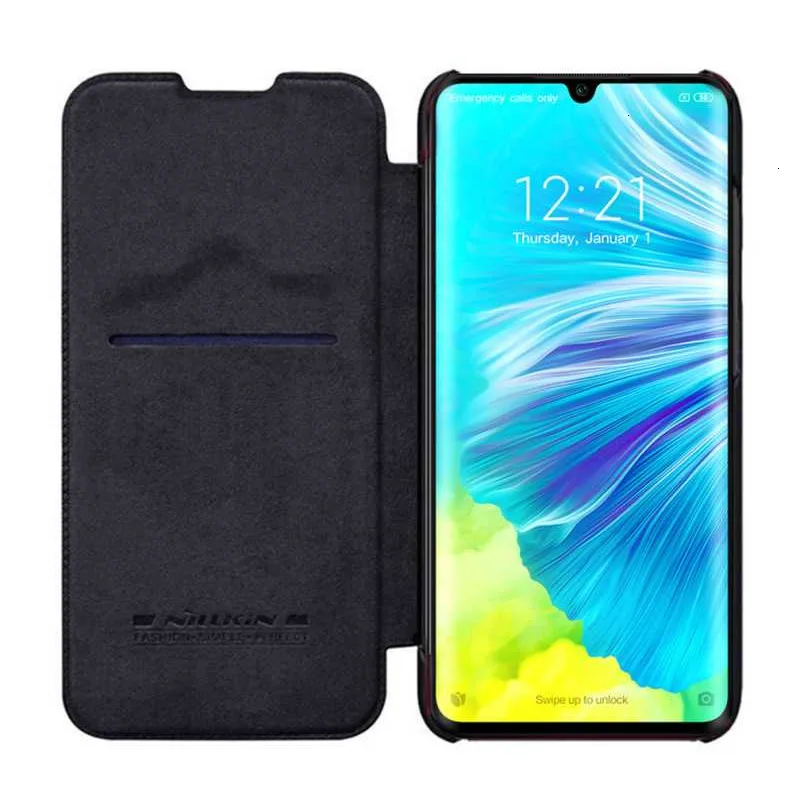 Для Xiaomi mi Note 10/Note 10 Pro чехол Nillkin QIN Серия роскошный кожаный защитный чехол флип-чехол s для mi CC9 Pro