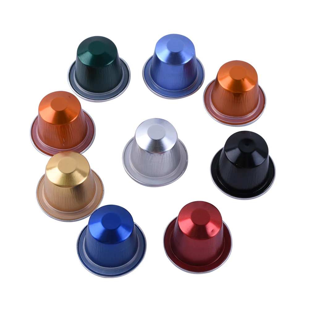 

500Pcs Aluminum Foil Empty Coffee Capsules Without Lids