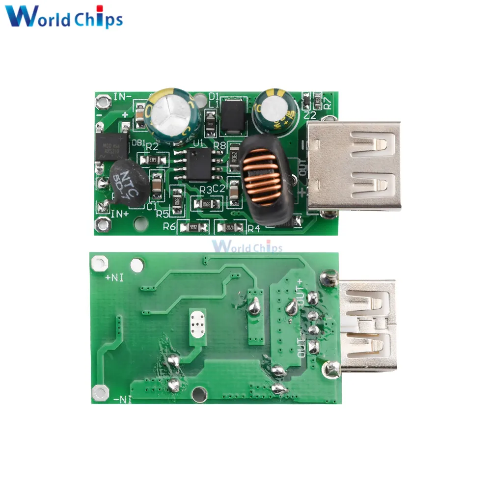 5V 2A aвтомобильное зарядное устройство с одним USB Зарядное доска Питание DC 12V 24V 48V 72V