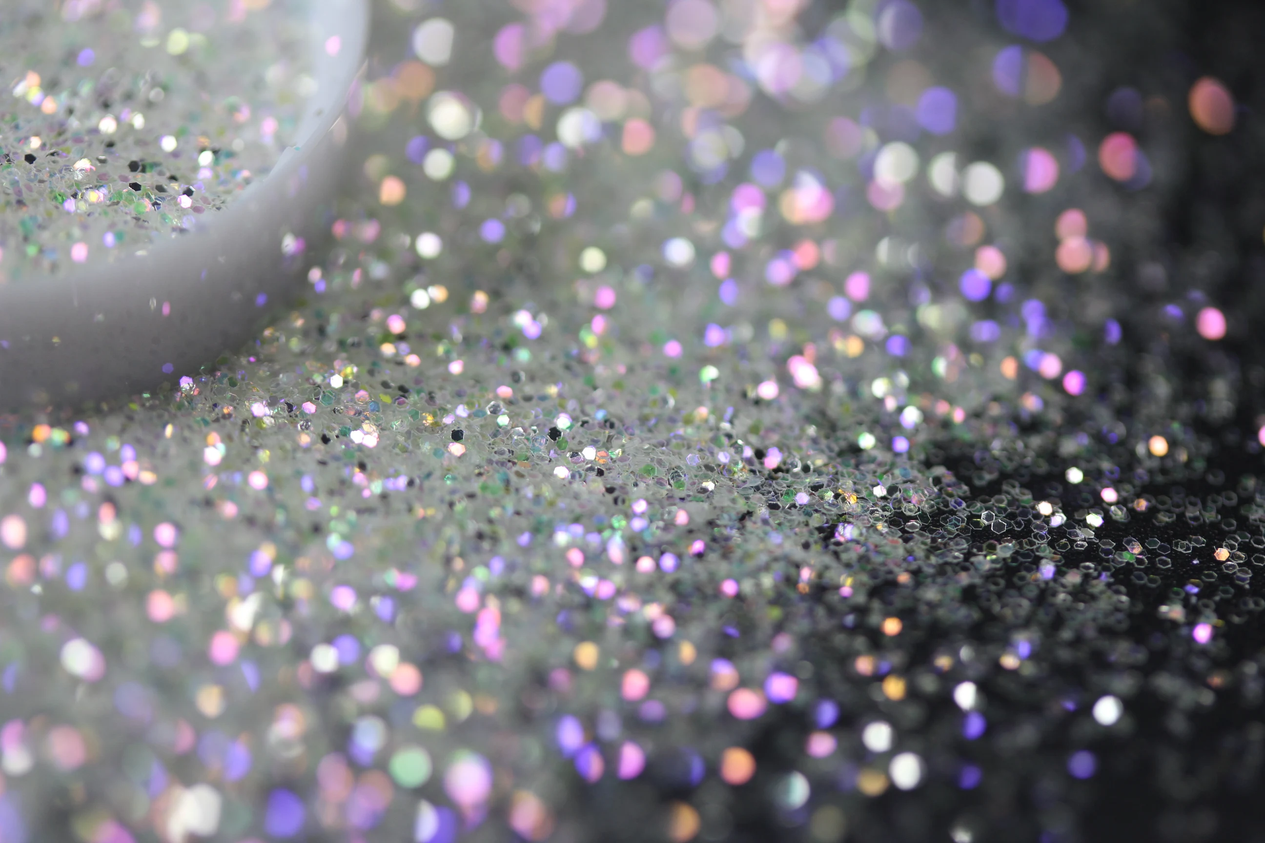 Фейерверк белый блеск для DIY 01|Блестки ногтей| |