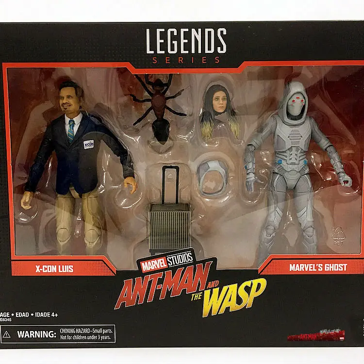 6 дюймов Marvel Legends 80th anniversary Antman 2 X-con Luis Ghost фигурка игрушка Brinquedos Фигурки Коллекция Модель подарок