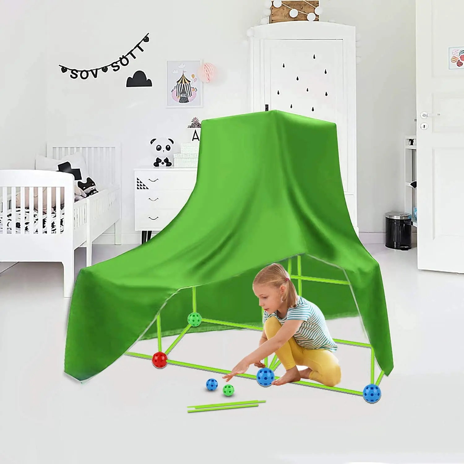 Конструктор форт для мальчиков и девочек креативная игрушка самодельные