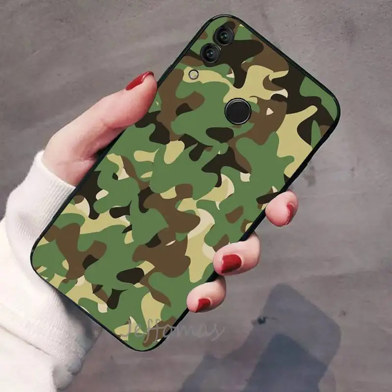 

Camouflage Camo Military Army Phone Case For Huawei Honor 7C 7A 8X 8A 9 10 10i Lite 20 NOVA 3i 3e