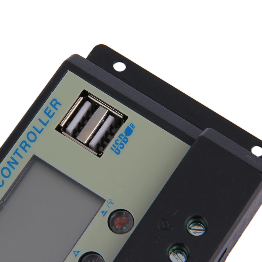 Цифровой Дисплей за максимальной точкой мощности Солнечный контроллер заряда