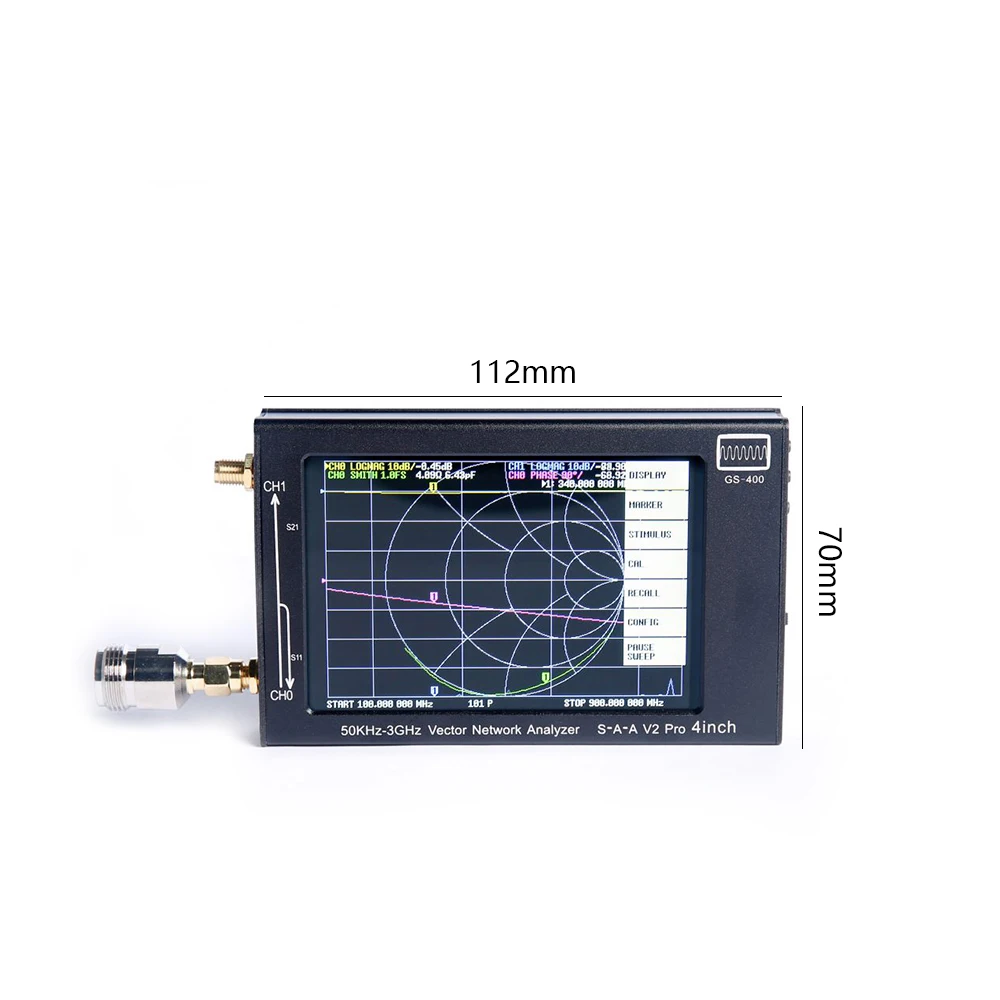 

50Khz-2GHz Register Code Malachite SDR Radio Malahit DSP SDR Receiver Support Online DFU Update Firmware Antenna USB Cable