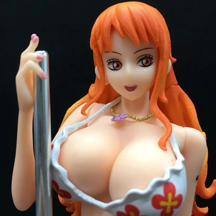 

23cm One piece nami figure sexy climate action figures collect New collection doll anime cartoon model