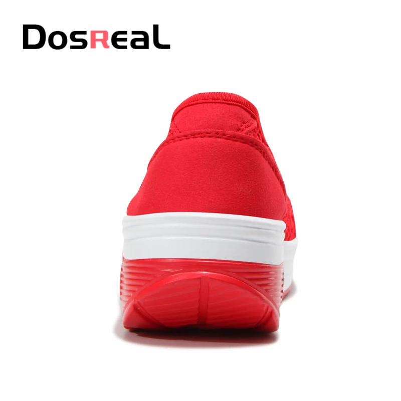 Dosreal 2020 женская летняя обувь на плоской подошве для Женская платформе дышащие