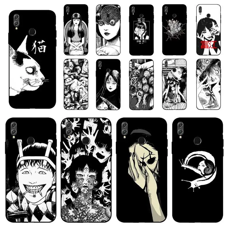 

FHNBLJ Japanese horror comic Tomie Phone Case for Huawei Honor 10 i 8X C 5A 20 9 10 30 lite pro Voew 10 20 V30