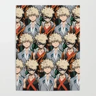 HD Печать на холсте настенная живопись Katsuki Bakugo плакаты модульные картины Современный аниме домашний Декор Гостиная рамка