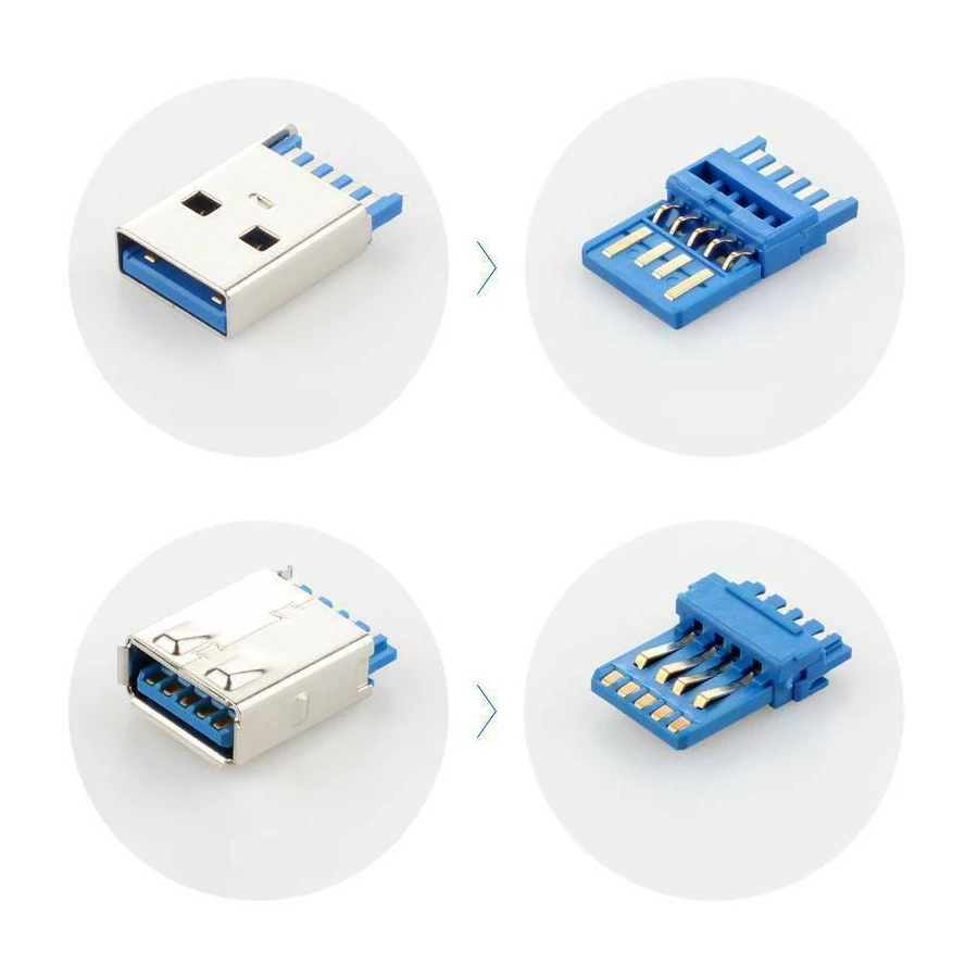 USB 3 0 Суперскоростной кабель Micro B для жесткого диска м|Компьютерные кабели и