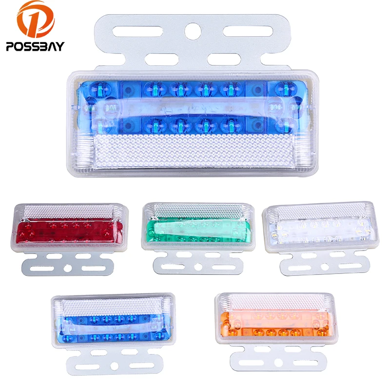 POSSBAY 28 светодиодный габаритный фсветильник рь для автомобиля грузовика прицепа