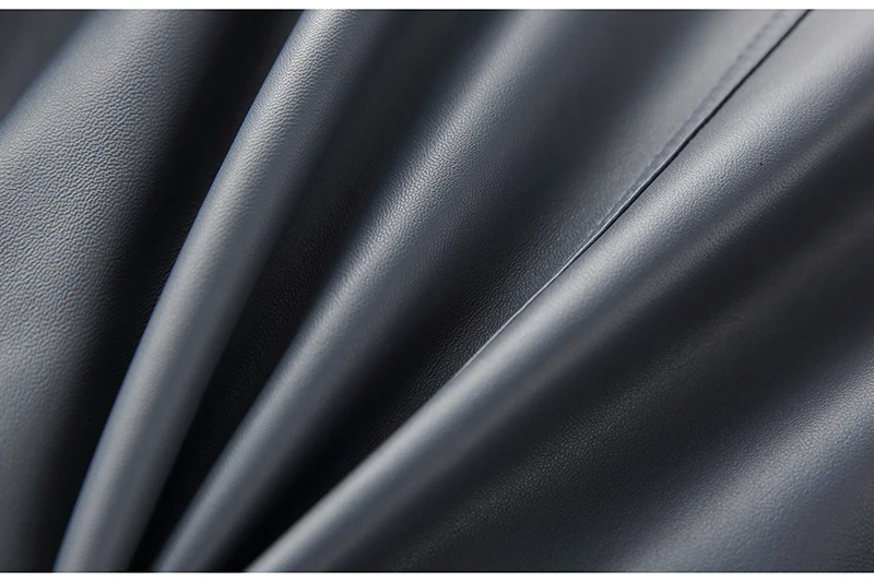 Женская кожаная куртка из натуральной овечьей кожи короткая мотоциклетная