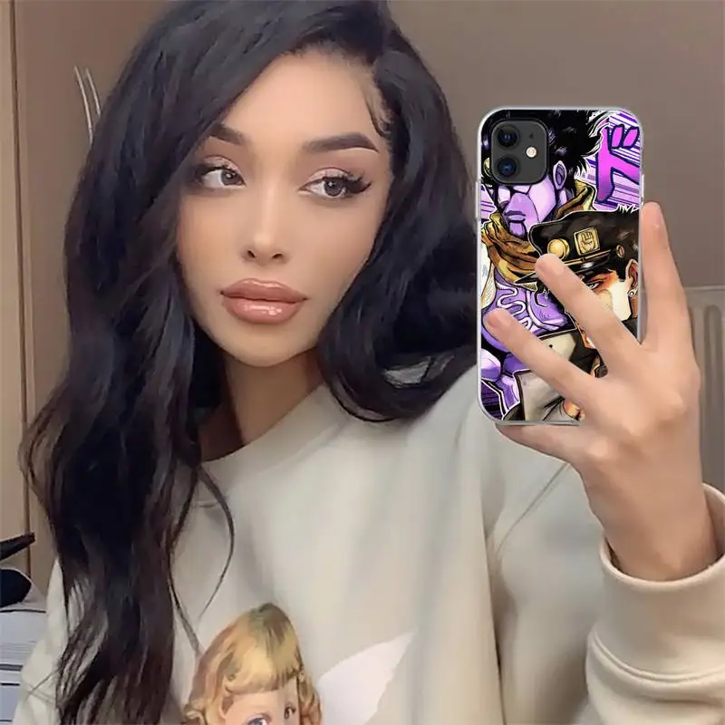 

JoJo Anime JoJo's Bizarre Adventure Phone Case For iphone 12 mini 5 5s 5c se 6 6s 7 8 plus x xs xr 11 pro max