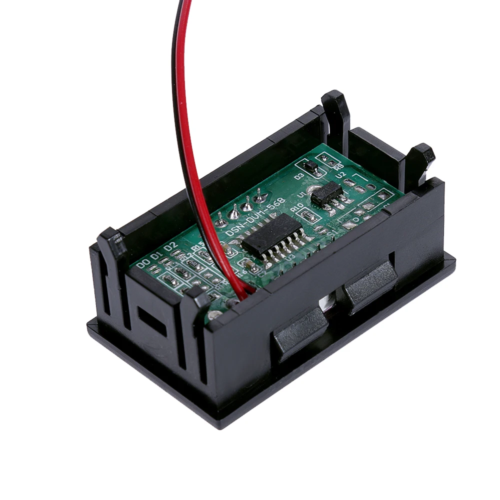 Цифровой мини вольтметр амперметр 0 56 дюймов светодиодный ная панель постоянного